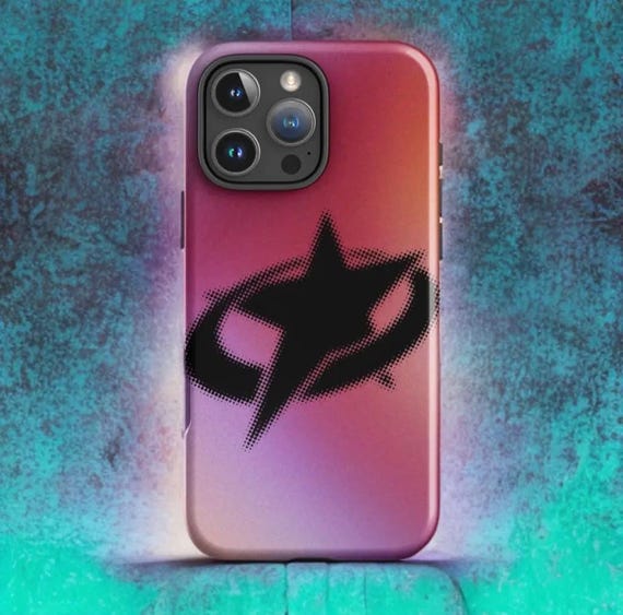 Y2K Star iPhone 17 Case: Retro Gradient Cosmic Design