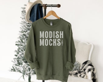 Gildan 18000 Maqueta / Gildan Military Green Mockup / Maqueta de Navidad / Sudadera de Navidad Verde Maqueta / Maqueta colgante / Maqueta digital