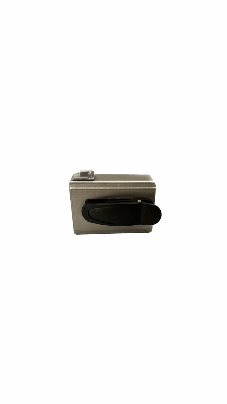 Silver Medtronic Insulin Pump Case With Needle Hub Slideon Etsy