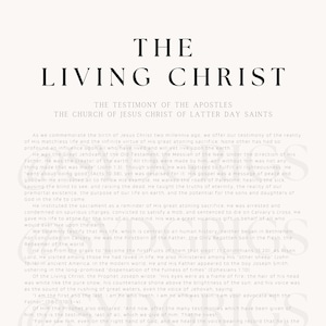 The Living Christ Digital Download