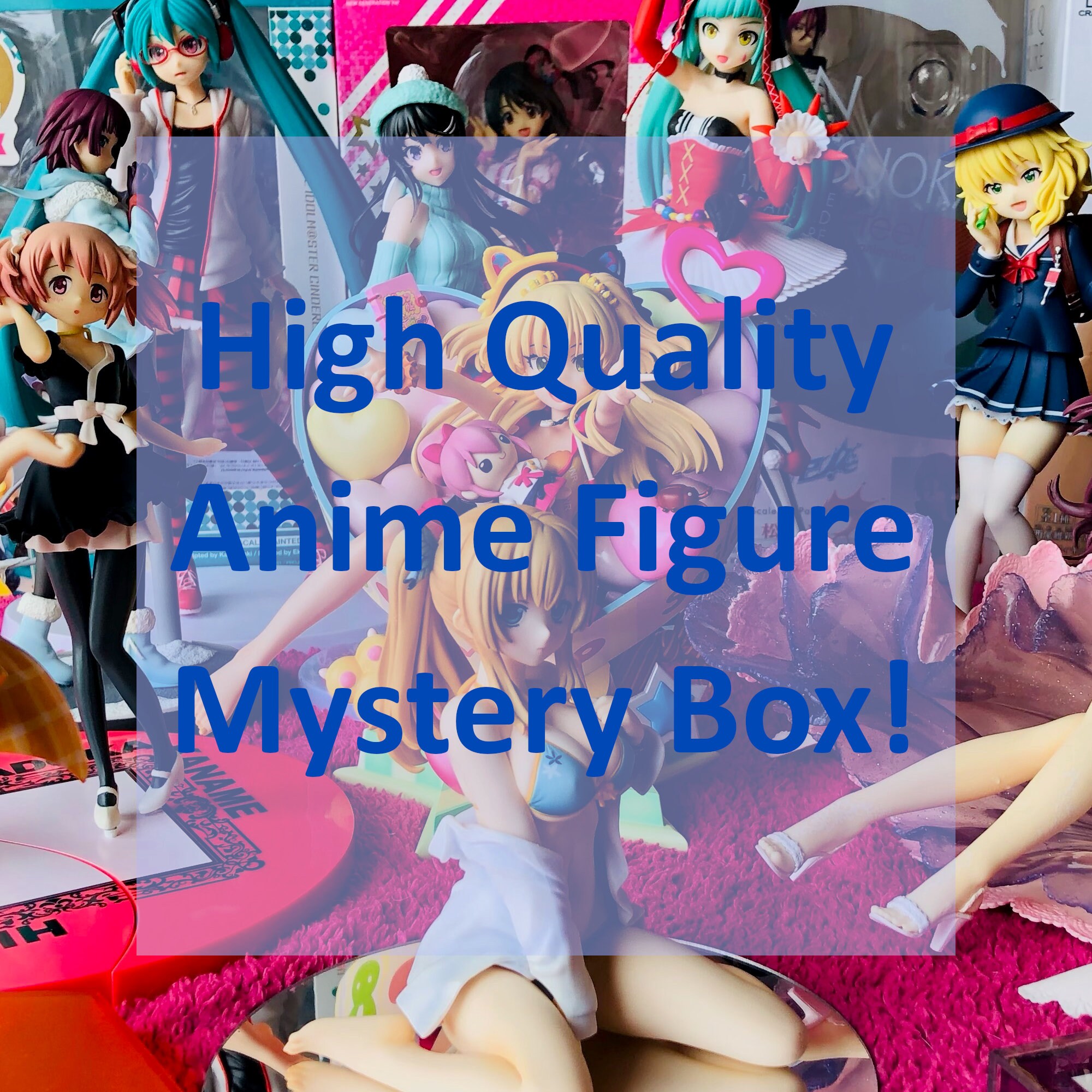 Anime Figure Mystery Box - Etsy Anime Figure Mystery Box - Etsy