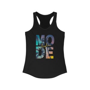 Airplane Mode Travel Racerback Tank