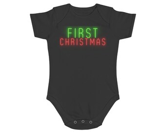 First Christmas Baby Onsie