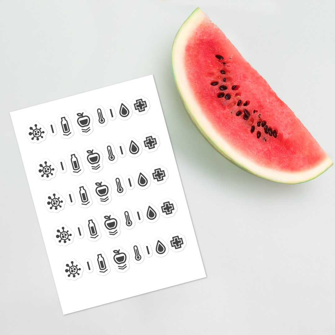 Dayz Health Bar Sticker Sheet Etsy
