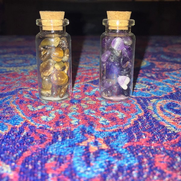 Bottled Crystals/Gemstones