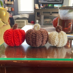 Crochet Pumpkin - Small