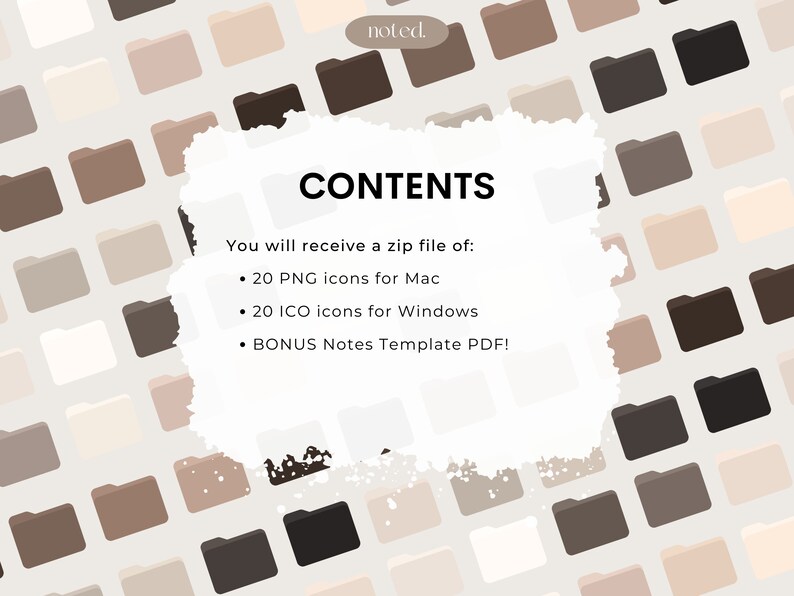 Neutral Folder Icon Picture Neutral Desktop Folder Icon for Mac and Windows, Mac Desktop Folder ...
