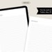 Printable &amp; Digital Notes Template, Lined Notes Template, Note Taking ...