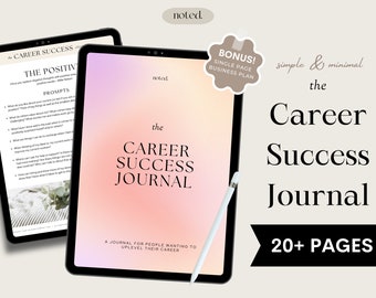 Digital Career Journal: Productivity & Business Planner