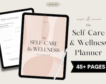 Digital Self-Care Planner: Wellness, Mood Tracker, GoodNotes iPad