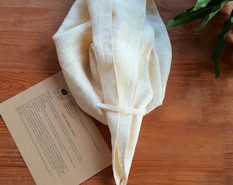 4-layer silk towel keeps hair healthy, dries quickly and is convenient for travel