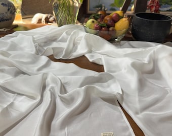 Habutai Silk Scarf 12momme size 90*190cm
