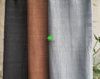 Raw silk scarf for both men and woman