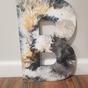 Abstract Wooden &quot;B&quot;