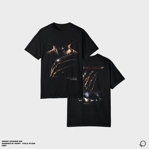 FREDDY KRUEGER Nightmare On Elm Street T-SHIRT | Graphic Vintage Tee | Vintage Horror Tee style  | Halloween Tee