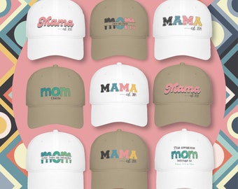 Cadeau de fête des mères, casquette de baseball Mom Est, casquette de maman, chapeau de maman, chapeau de baseball de maman, cadeau de fête des mères, cadeaux pour maman, chapeau de maman, chapeau personnalisé