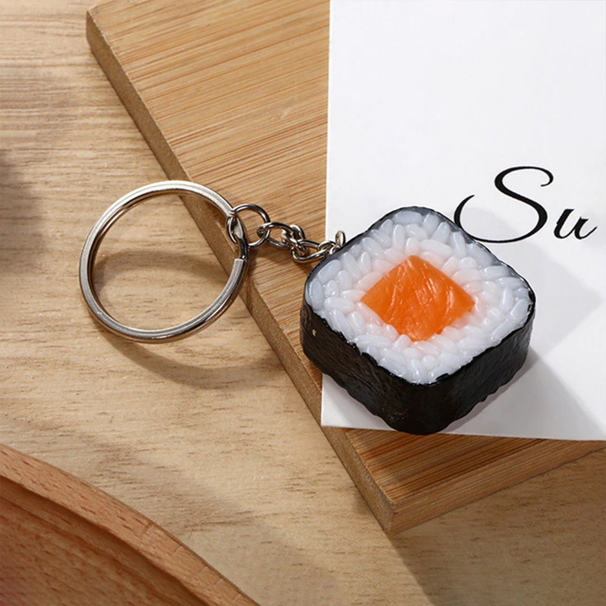 Sushi keyring best sale