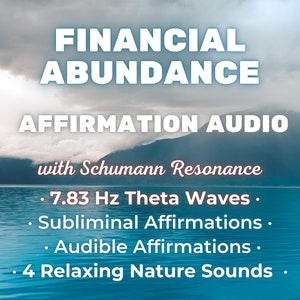 Schumann Resonance - Subliminal Affirmations for Financial Abundance - 7.83 Hz Nature Frequency Binaural Beat - Theta Waves - Nature Sounds