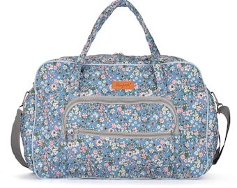 Hanfetch Yarn Storage Organizer Knitting Crossbody Bag Large Crochet Bag Tote for Carrying Projects and Other Accessories