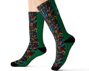 Juneteenth Sublimation Socks