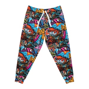 Athletic Joggers Retro Style Vintage Joggers Retro Joggers Streetwear Pants