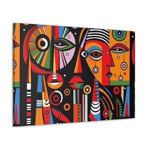 Soulful Roots - An African Odyssey Canvas Gallery Wraps