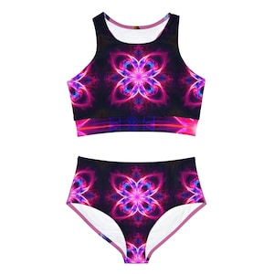 Cono gelato vintage Bikini sportivo da donna