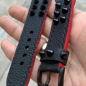 op maat gemaakte handgemaakte Apple Watch-band