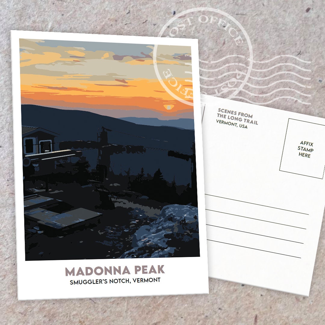 Long Trail Postcard Prints - Etsy
