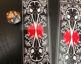 Bookmark - Skulls