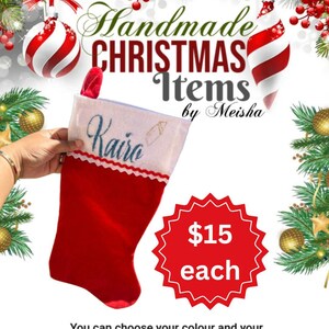Personalised Christmas Stocking