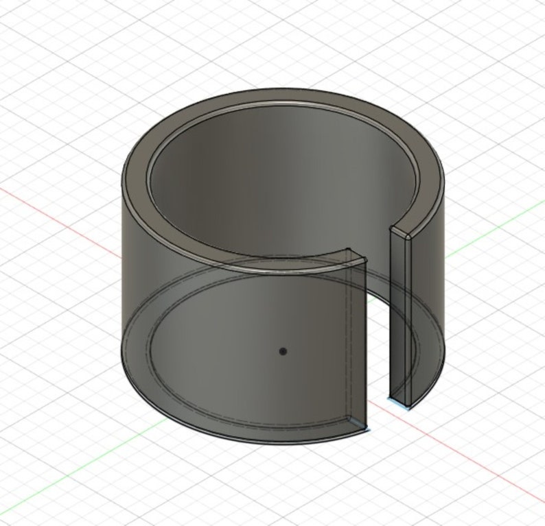 Onefinity CNC Spindle Shim 80 to 65mm Makita, Carbide, Bauer routers and 65mm round body spindle & 80mm to 69mm DWP611 DIGITAL FILES image 1