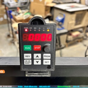 Soporte de pantalla VFD para controlador táctil Masso G3 ARCHIVO DIGITAL