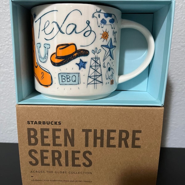 Starbucks Texas Mug Etsy