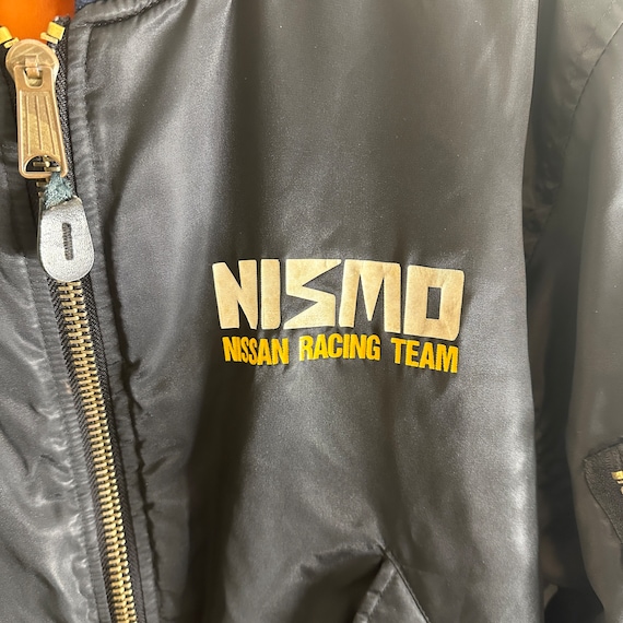 80’S NISMO Nissan Racing Team Bomber Jacket (L/XL) - image 3