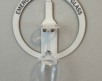 Emergency Wine Bundle funny wall decor - Digital Download for Laser Cutting, Engraving, CNC, Stickers, Etc.