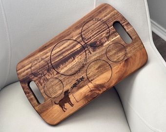 Barkuterie Board SVG: Dog Charcuterie Board, Laser Cut File (Digital Download)