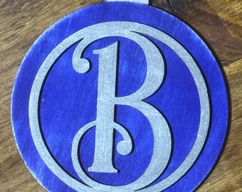 Alphabet Christmas Ornament SVG: Laser Cut File, CNC, Cricut (Digital Download)