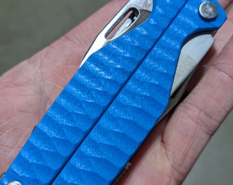 SOLO CACHAS - Cachas Leatherman Charge G10 - Azul