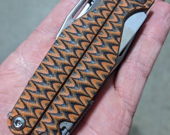 SCALES ONLY - Leatherman Charge G10 Scales -  Orange/Black