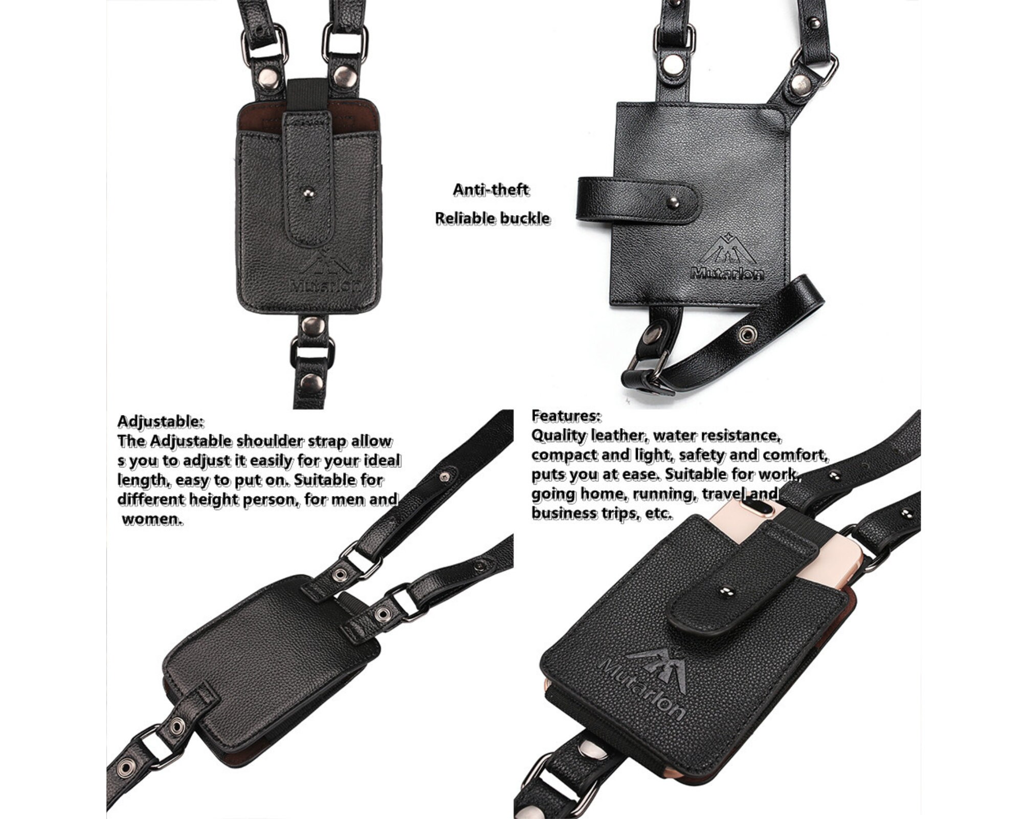 Leather Holster Bag Leather Shoulder Bag Leather Festival Bag Burning