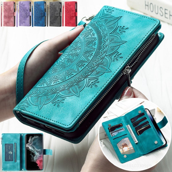 Leather Flip Case for iPhone 14, 15 Pro Max Case, 13 12 11 X XS XR SE 8 7 6 6S Plus Case Cover iPhone 14 Magnate Case, iPhone 13 Pro Wallet