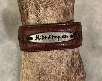 Rustic cuff