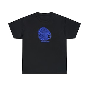 Widespread Panic ~ Blue Indian Tee