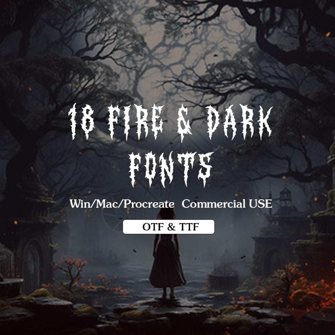 18 Rock Style Font Bundle, OTF/TTF Fonts, Commercial Use - Etsy