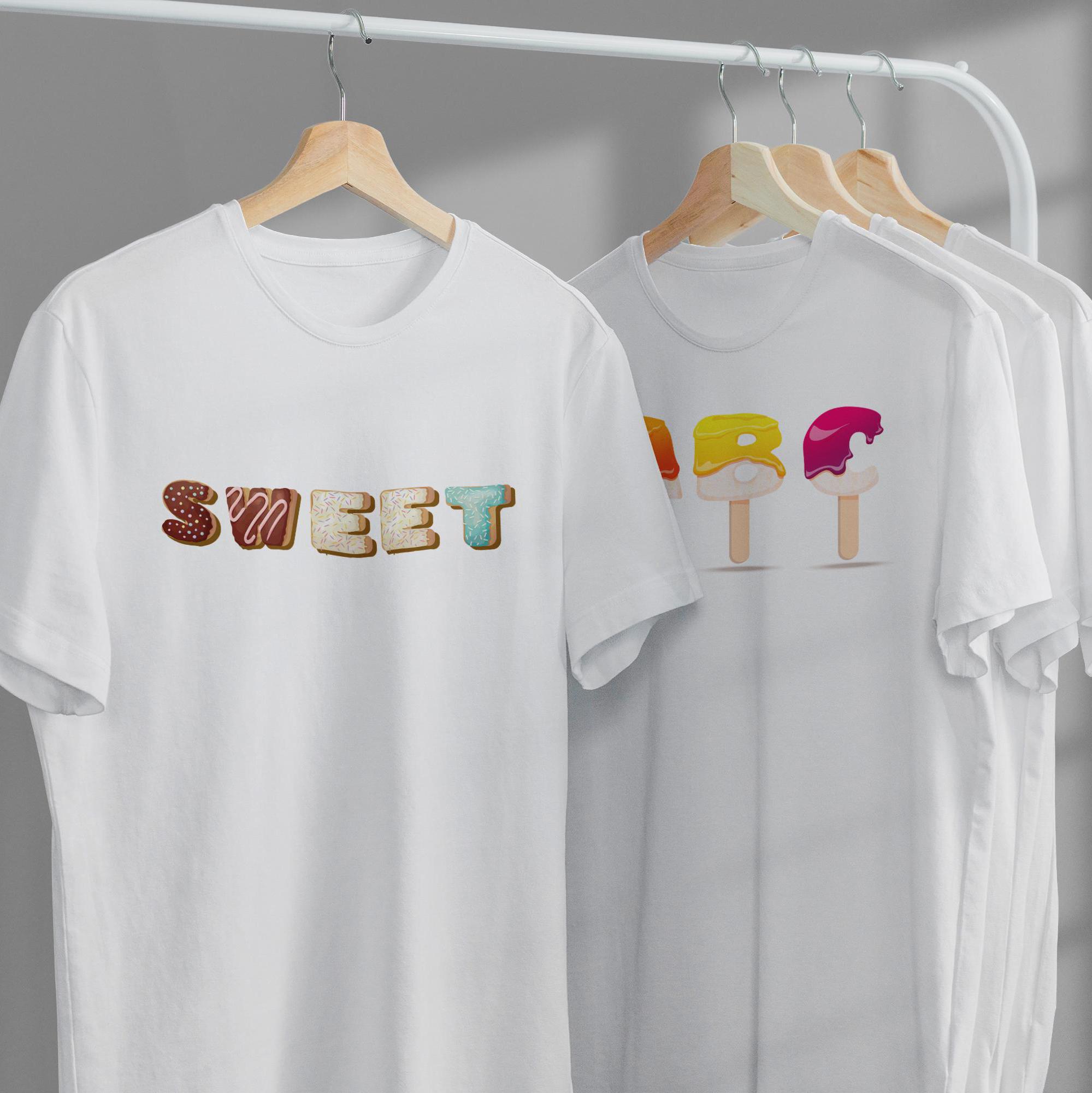 Sweet Food Letters PNG Clipart, Party Design (digital Download) - Etsy