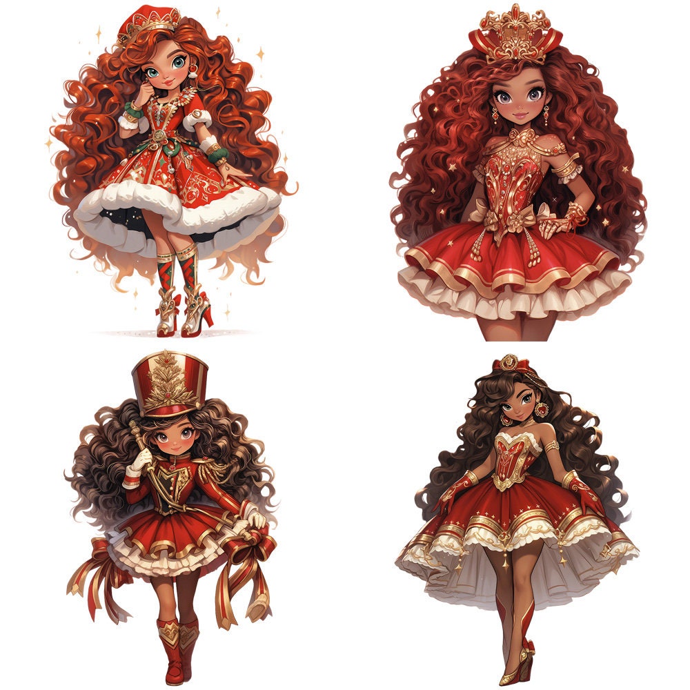 Nutcracker Dolls PNG Graphics, Nutcracker Jazz Band, Winter Christmas