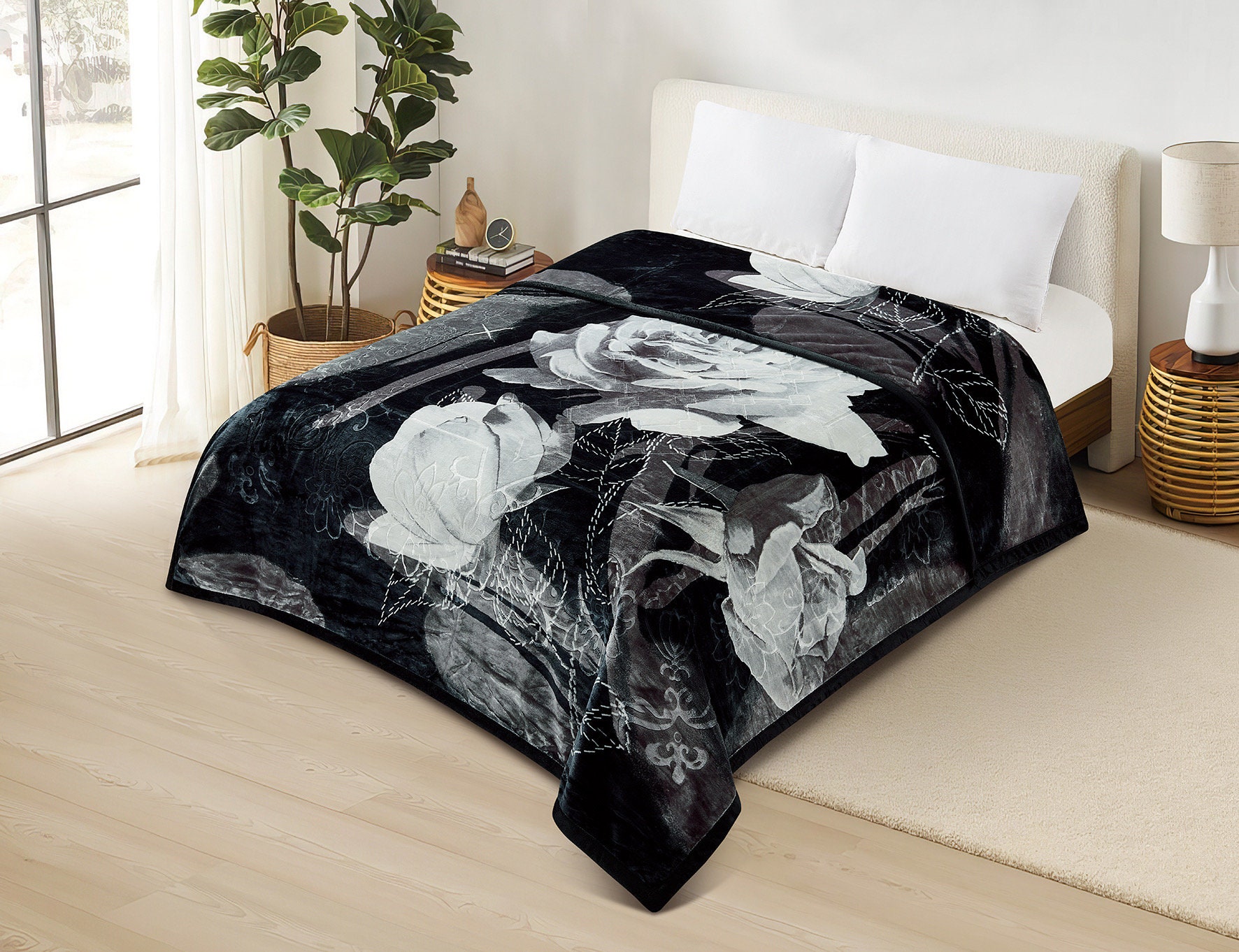 Faux Mink Blanket Etsy Canada