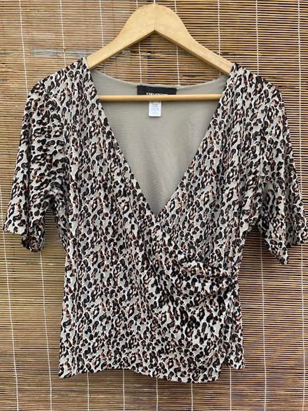 Two Piece Sheer Velvet Leopard Marabou Set