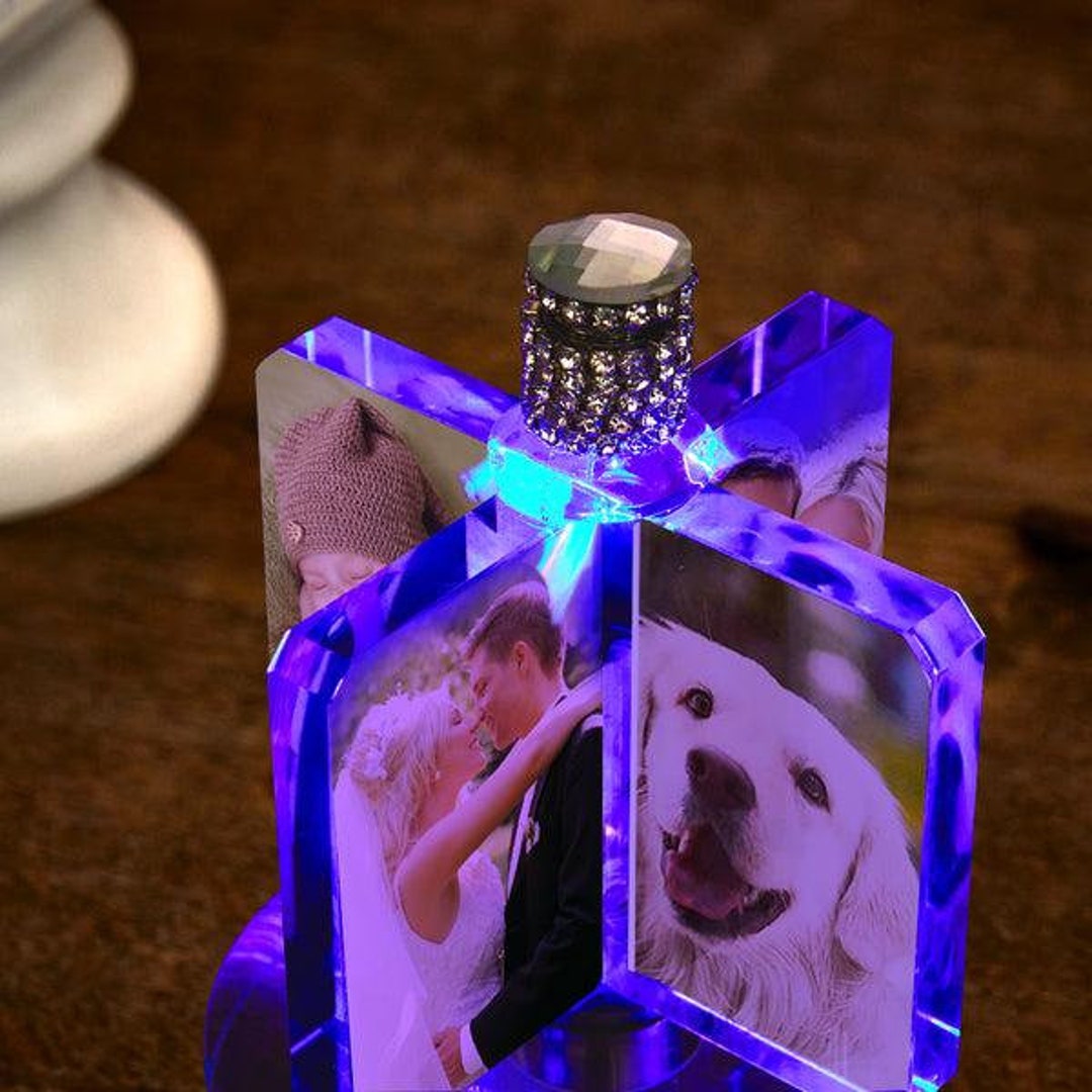 Personalized Led Lamp,portrait Led Light,acrylic Light Table Lamp ...